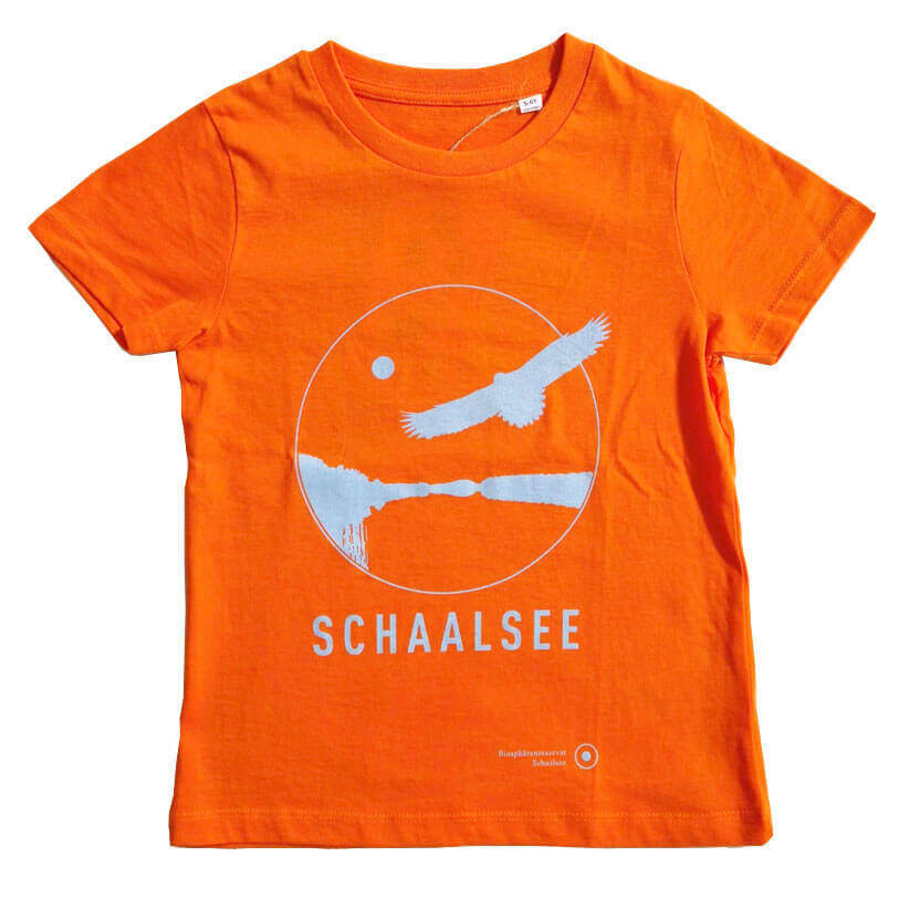 Schaalsee T-Shirt Bright Orange Kinder